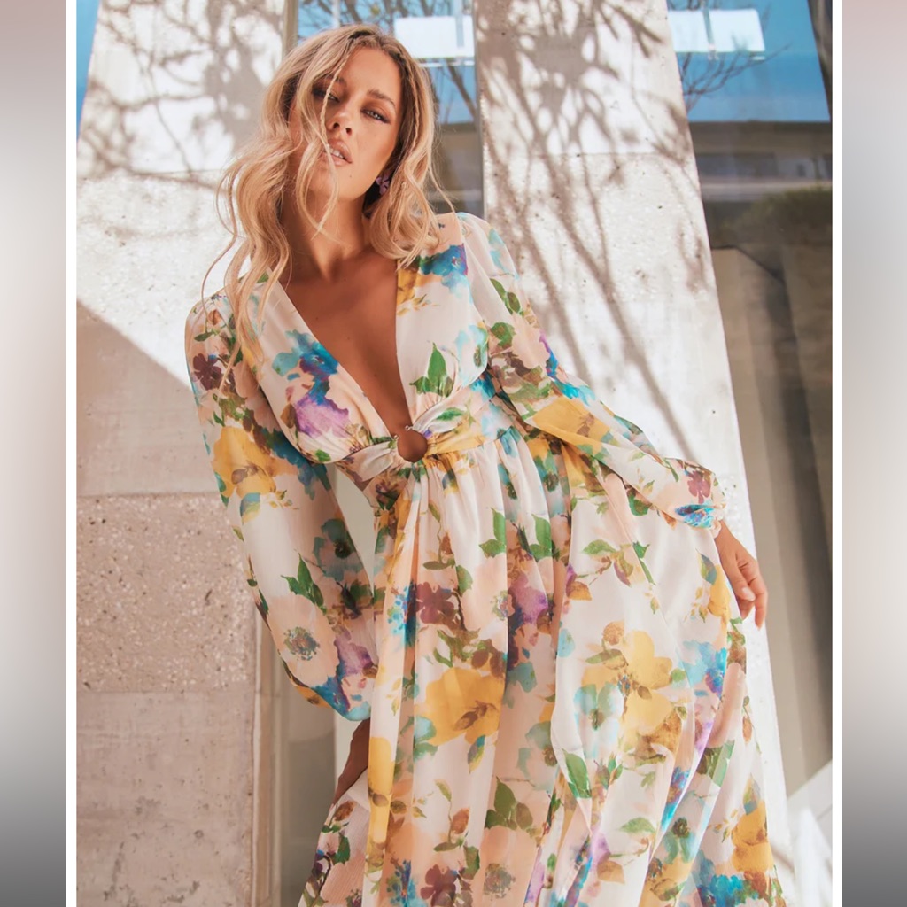 Sage & Paige - All About You Floral Maxi - Size 10